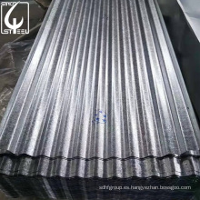 Materiales de construcción Galvanized Sheet Metal Toofing Roof Techo